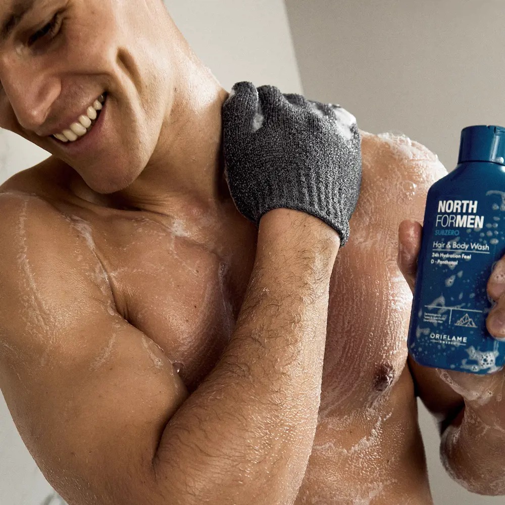 North For Men Subzero Hair and Body Shampoo