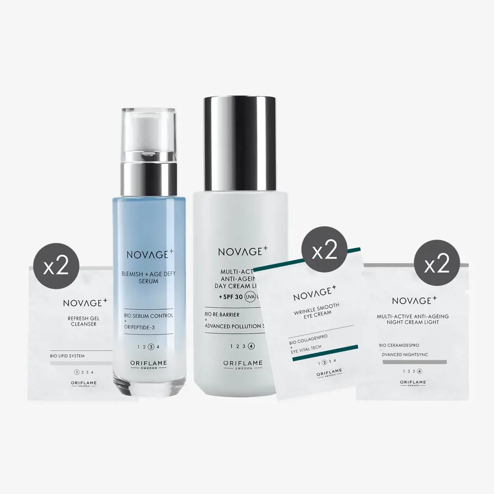 Blemish+Age Trial Routine Light