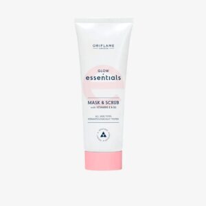 Glow Essentials Mask & Scrub with Vitamins E & B3