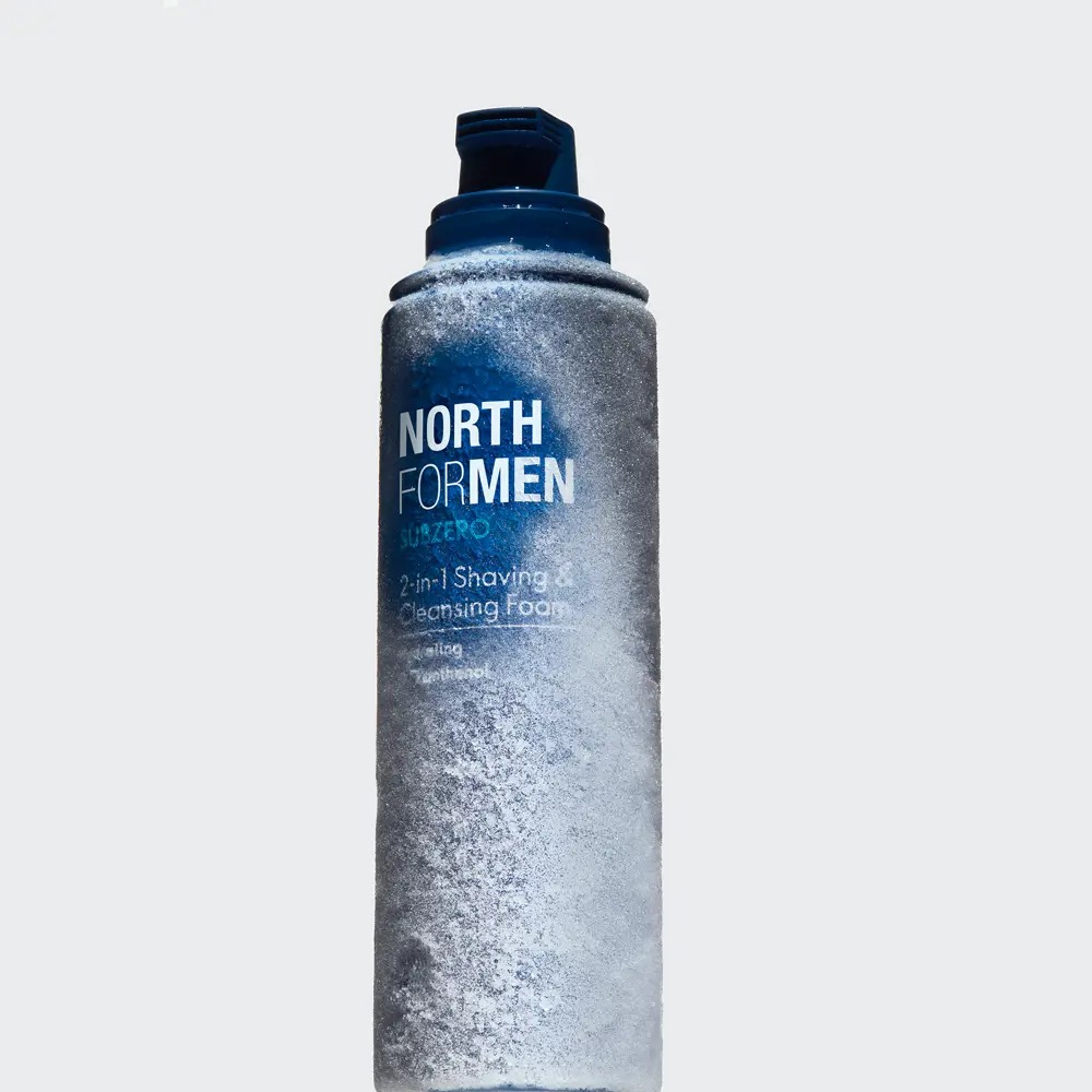 Subzero 2-in-1 Shaving & Cleansing Foam
