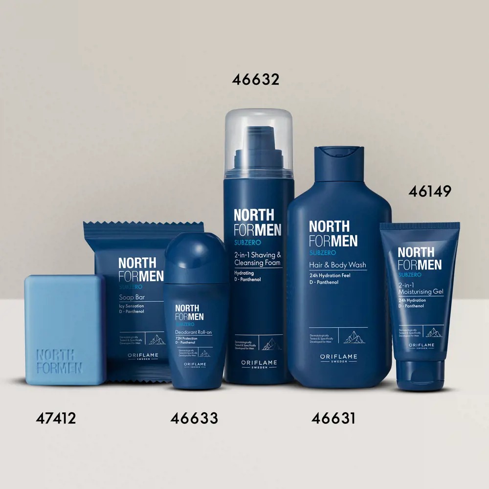 North For Men Subzero Soap