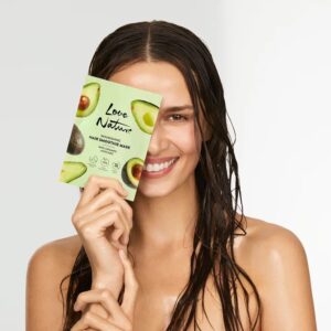 Love Nature Reparative Hair Mask Containing Organic Avocado